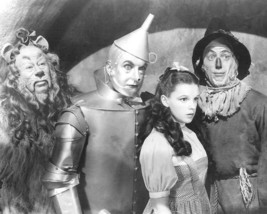 Wizard of Oz Judy Garland Lion Scarecrow Tin Man 8x10 HD Aluminum Wall Art - £31.34 GBP