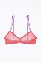 Dora Larsen gracie clean tulle soft bra in Bright Orange - $47.00