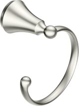 Moen YB5286BN Wynford Brushed Nickel Towel Ring - Brushed Nickel - $29.90