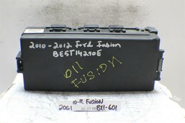 2010-2012 Ford Fusion Fuse Box Relay Unit BE5T14290E Module 601 20G1-B1 - £10.26 GBP