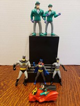 Lot Of 7 Batman: The Animated Series 3.75&quot; Figures! Mcdonalds Happy Meal Toys! - £10.01 GBP