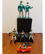 LOT OF 7 BATMAN: THE ANIMATED SERIES 3.75&quot; FIGURES! MCDONALDS HAPPY MEAL... - $12.76