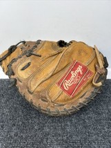 RAWLINGS RCM22  Leather Catchers Glove THE BULL  Lite Toe Fastback Model... - $39.59