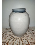 Blue And White Pottery Jug/Vase - £43.06 GBP