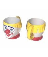 Ringling Bros Barnum Bailey Circus Vtg 1980s Plastic 10 Ounce Mugs - $24.49