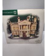 DEPT 56 HICKMAN WELLS GENTLEMAN&#39;S CLUB 58743 DICKENS SNOW VILLAGE NEW IN... - $1,909.14 MXN