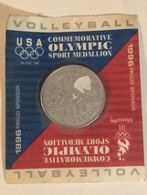 vintage Olympic commemorative usa sports medallion volleyball 1996 Box2 - £4.58 GBP