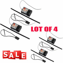 4Pcs Flysky FS-GR3E Afhds 2.4G 3CH Receiver For GT3B GT2 GT3C Transmitter Us Bp@ - £45.55 GBP