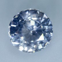 Natural White Sapphire | Round Cut | 1.71 Carat | 7.00 mm | Eye Clean | Unheated - £920.14 GBP
