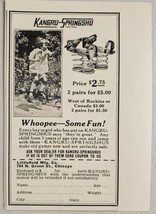 1926 Print Ad Kangru-Springshu Jumping Toy for Kids Littlefield Chicago,Illinois - £7.05 GBP