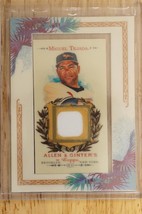 2007 Topps Allen &amp; Ginters Framed Mini Relics Miguel Tejada AGR-MT Baseball Card - £10.01 GBP