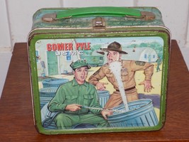 Vintage Gomer Pyle USMC Embossed Lunchbox - $3,088.19 MXN
