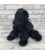 Ganz Webkinz 8&quot; Black Poodle HM191 Plush Toy Puppy Dog No Code - £8.37 GBP
