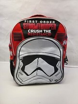 Kids Star Wars Stormtroopers Wht/Red/Black Backpack - £17.93 GBP