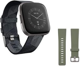 Fitbit Versa 2 Special Edition Health &amp; Fitness Smartwatch - Smoke Woven - $107.28