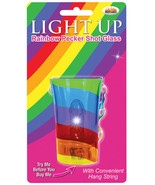 Light Up Rainbow Pecker Shot Glass - £6.39 GBP