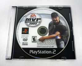 MVP Baseball 2003 Authentic Sony PlayStation 2 PS2 Game Disc &amp; Case 2003 - £1.16 GBP