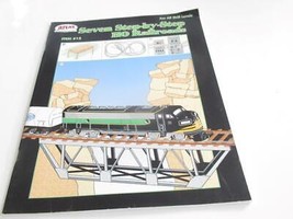 Atlas Ho #13- Seven Step By Step Ho Railroads Plans Book - NEW- W9 - £9.50 GBP