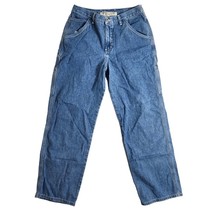 Vintage Guess Carpenter Jeans Size 30 x 30 Straight Light Wash - £45.77 GBP