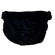 Vtg Henson Kickernick Panties Sz 5 36 Black Sheer Nylon Lace Rear Seam Hi leg - £14.34 GBP
