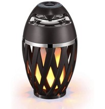 Led Flame Table lamp, Torch Atmosphere Bluetooth Speakers &amp; Outdoor Portable - £18.29 GBP