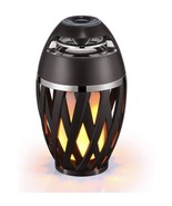 Led Flame Table lamp, Torch Atmosphere Bluetooth Speakers &amp; Outdoor Port... - $426.06 MXN