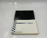 2004 Chevrolet Impala Owners Manual Handbook with Case OEM J04B46008 - £39.55 GBP