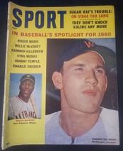 Sport Magazine May 1960 Harmon Killebrew Willie McCovey B43:1824 - £4.32 GBP