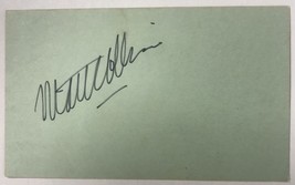 Matt Collins Signed Autographed Vintage 3x5 Index Card - $15.00
