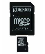 Professional Kingston MicroSDHC 16GB (16 Gigabyte) Card for Motorola Def... - $56.05 CAD