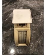 Polder Vintage 1980s Small Manual White Plastic Diet Food Scale Ounces a... - $113.07 MXN