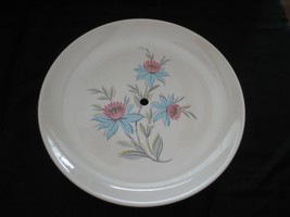 1950&#39;s STEUBENVILLE FAIRLANE Pottery 3-TIER TIDBIT TRAY BOTTOM PLATE ONL... - £7.85 GBP