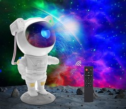 Star Projector Galaxy Night Light - Astronaut Space Buddy Projector Starry Night - £30.29 GBP