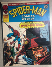 SPIDER-MAN COMICS WEEKLY #103 (1975) Marvel Comics Iron Man Thor UK VG+ - £15.56 GBP