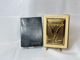 Richard Hudnut Du Barry Compact Art Deco Tulip In Box Mirrored Lipstick ... - $98.95