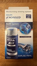 Philips Norelco Nivea for men shaving conditioner 2.5 oz refill cool ski... - £34.74 GBP