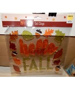 Halloween Gel Clings Harvest You Choose Type 1&quot; To 4&quot; In Size NIB 268H - $4.78 CAD