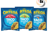 6x Packs Ortega Variety Taco Seasoning Spice Mix | 1oz | Mix &amp; Match Fla... - $18.38