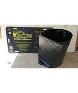 Reusable Trash Bag Opener Holder KwicKan Instant Garbage Container 33-55... - $22.77