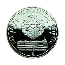 Germany Medal 2009 Silver 600 Years of Leipzig University 32mm 02012 - £31.85 GBP