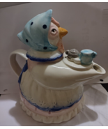 Hen Teapot Fun Whimsical Charming Perfect For Tea Lovers Tea Parties Col... - $40.73 CAD