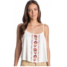 Roxy Avalon Sunset Embroidered Tank Size M NWT - $28.00