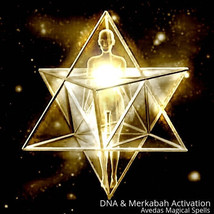 DNA & Merkabah Activation -Activate your sacred Divine Light within you - $77.00