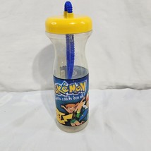 VINTAGE 1998 POKEMON Nintendo Gotta catch em all water bottle - $14.46