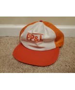 PP&amp;L Vintage 80s Orange Trucker Hat - $20.54 CAD