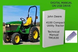 John Deere 4100 Compact Utility Tractor Service Technical Manual See Desc. - £17.73 GBP