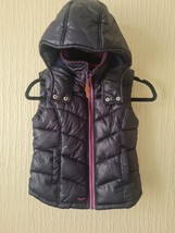 Next Black Sleeveless Jacket For Girls 9yrs Old Express Shipping - £17.69 GBP