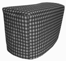 2 Slice - Black &amp; Gray Buffalo Checked Toaster Cover - Gift Kitchen Supplies - £30.46 GBP