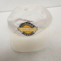 Vtg CAT Caterpillar Customer Service Excellence White Snapback Adjustable Hat - £11.06 GBP