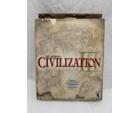 Sid Meiers Civilization III Big Box PC Video Game With Manual - $54.44